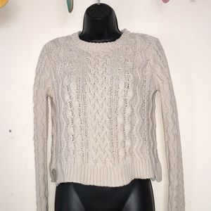 Kendal + kylie crop sweater